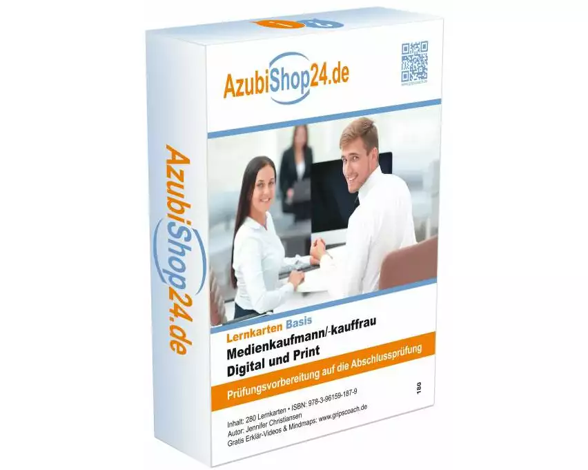 AzubiShop24.de Basis-Lernkarten Medienkaufmann /-frau Digital und Print