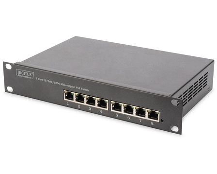 8 PORT GIGABIT ETHERN POE SW