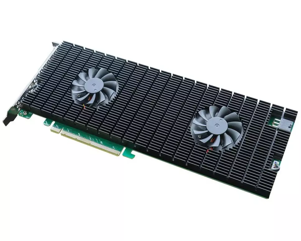 Highpoint Host Bus Adapter Rocket 1508 PCI-Ex16v4 - 8x M.2 NVMe