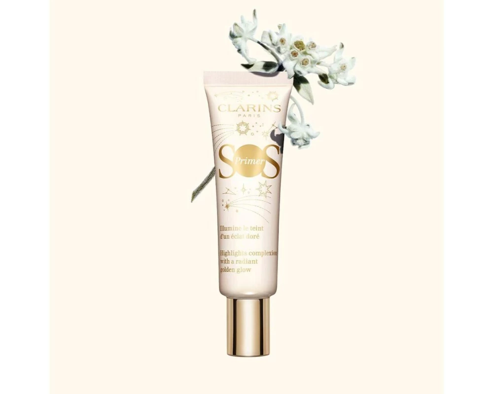 Clarins SOS Primer Illuminating Foundation Mercury Gold