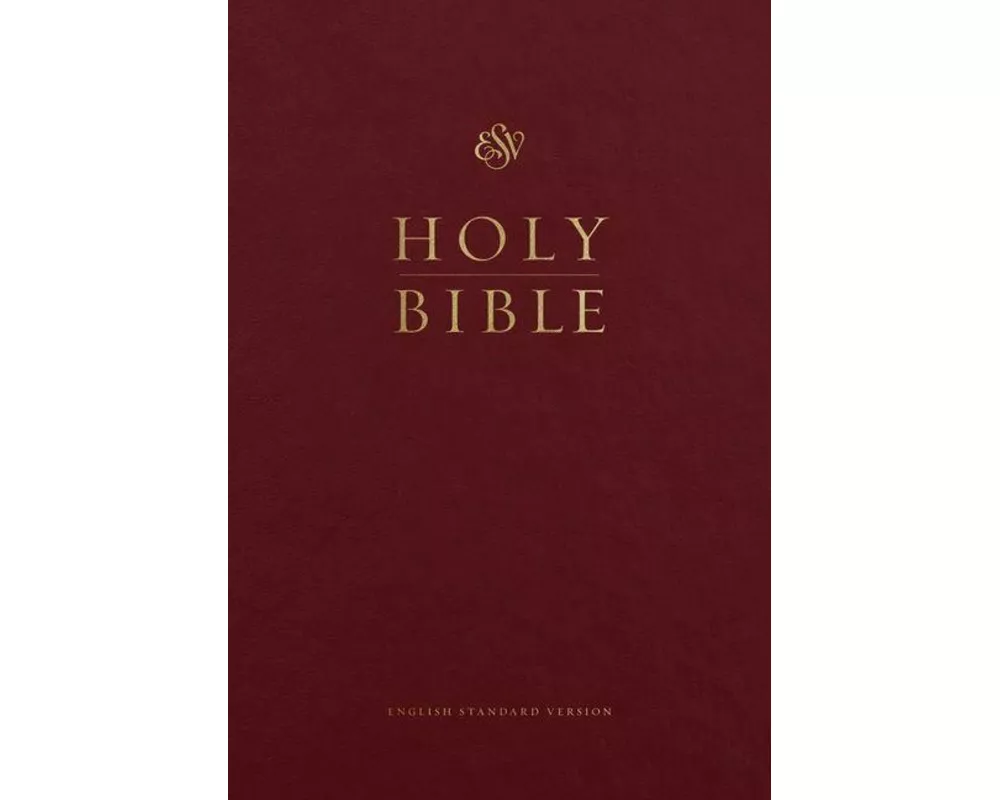 ESV Pew and Worship Bible, Large Print (Burgundy)