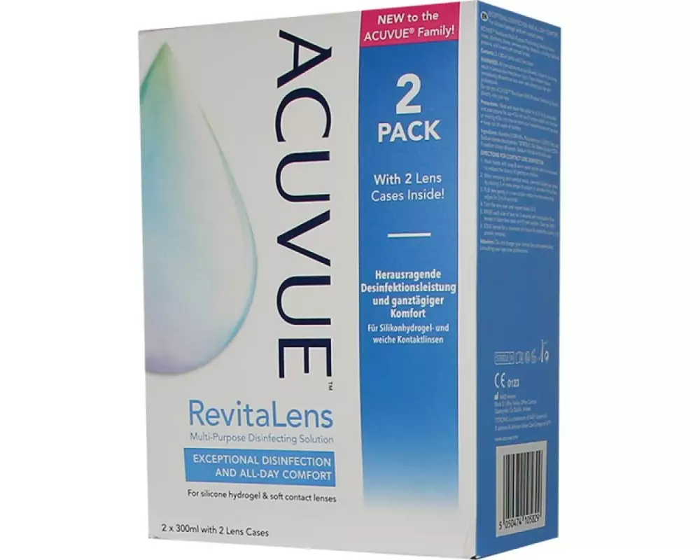 Acuvue Kontaktlinsenpflege Revitalens 2 x 300 ml