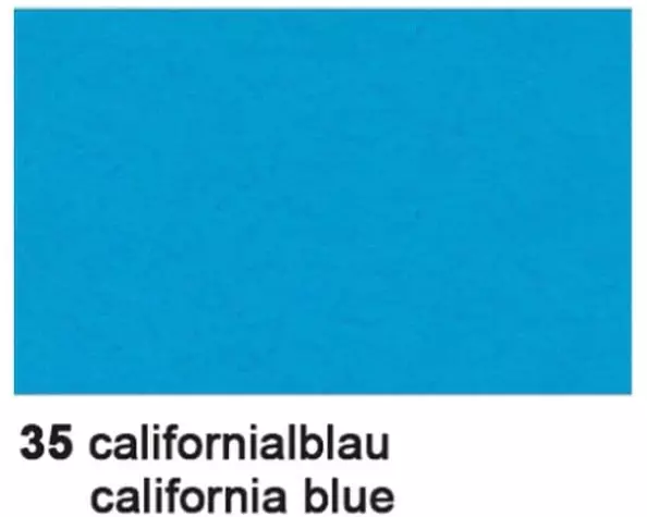 URSUS Fotokarton 50 x 70 cm Californiablau