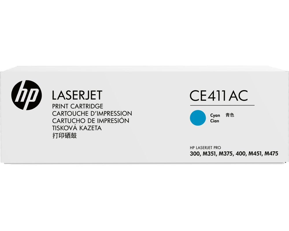 HP Toner-Modul Contract cyan CE411AC LJ Pro Color M375 2600 Seiten