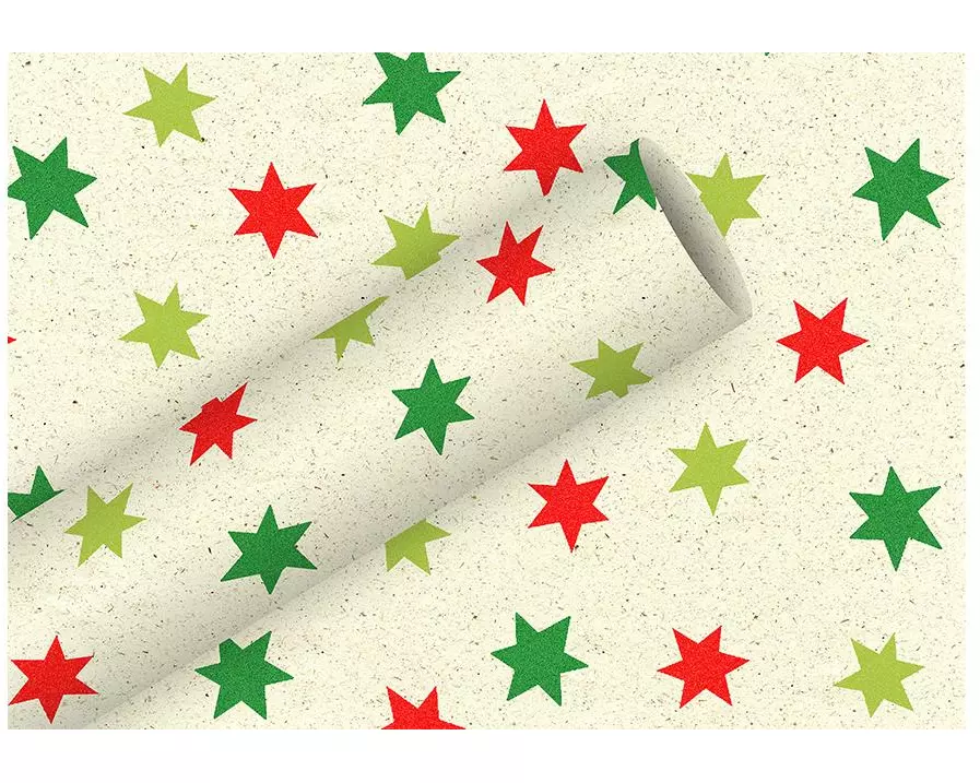 Braun + Company Weihnachtspapier Weihnachten, Stern
