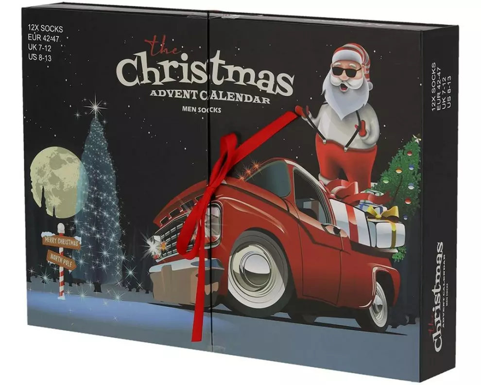 Dreams and Fantasy Adventskalender Socken Weihnachten Männer, 42-47