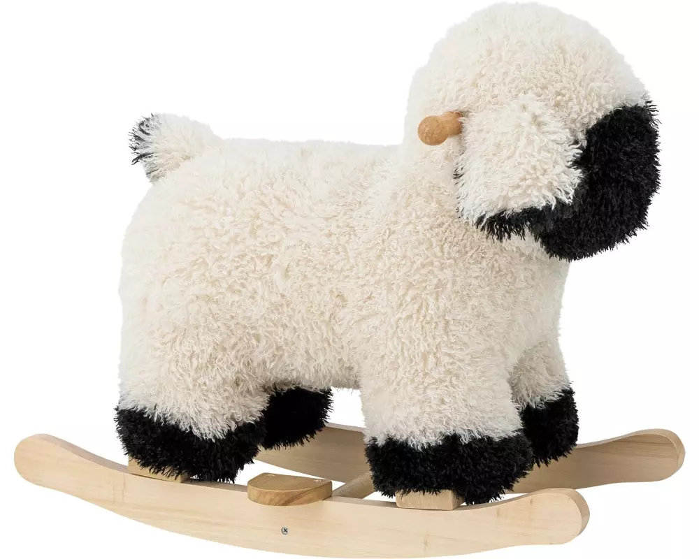 Bloomingville Schaukeltier Dolly Schaf Weiss