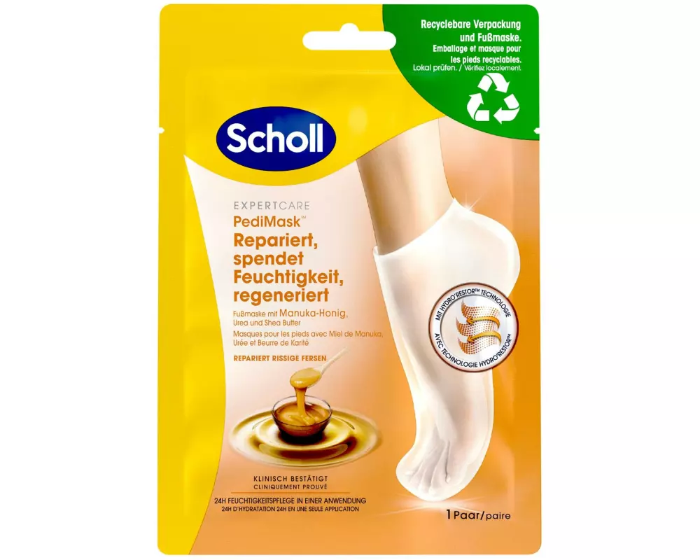Scholl Fussmaske Manuka-Honig 1 Paar