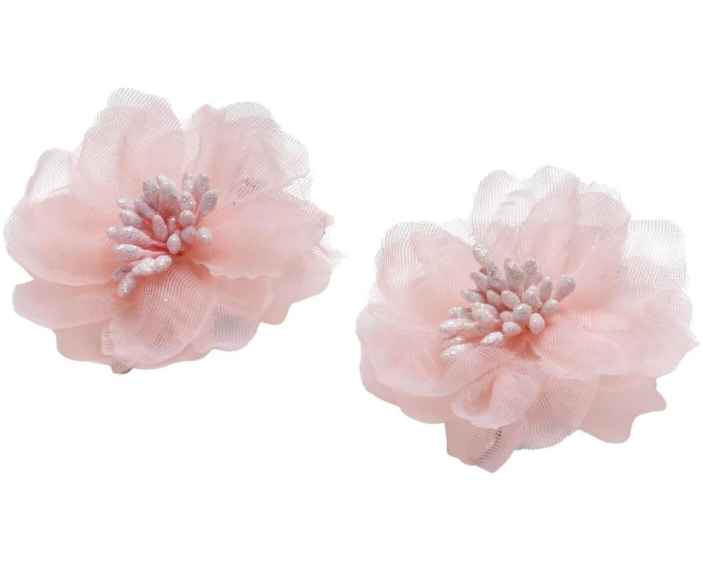 Trisa Accessoires Celebride Stoffblume Clip Rosa