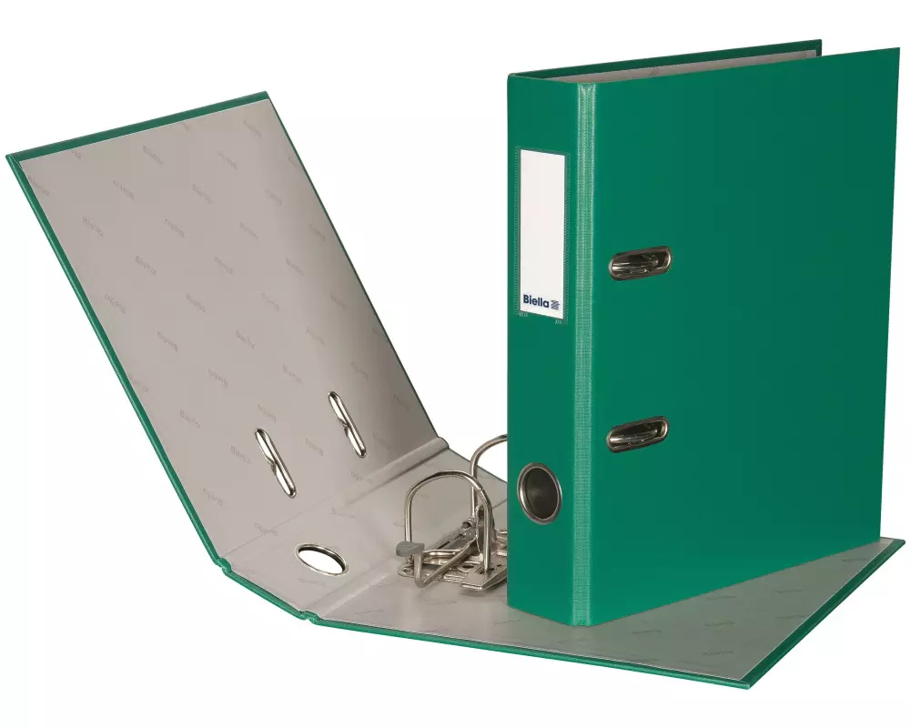 Biella Ordner Plasticolor A5 4 cm, Grün