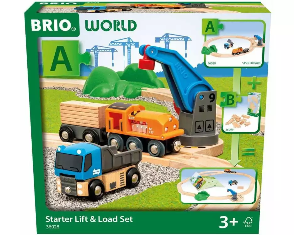 BRIO BRIO World Starter Lift & Load Set
