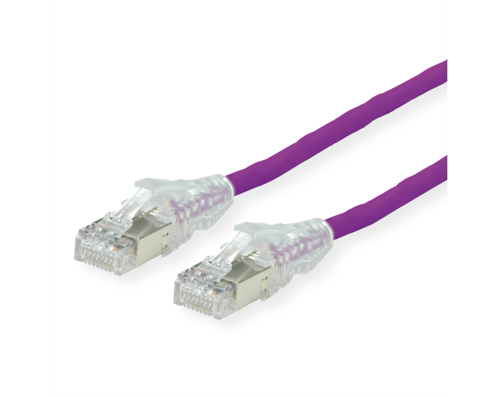 DÄTWYLER Patchkabel Cat.6A (Class EA) S/FTP, CU 7702 flex LSOH, AMP v2, violett, 5 m