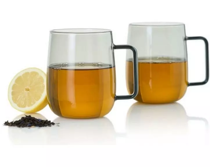 AdHoc Tee-Set Yuna 560 ml, 2 Stück, Hellgrau