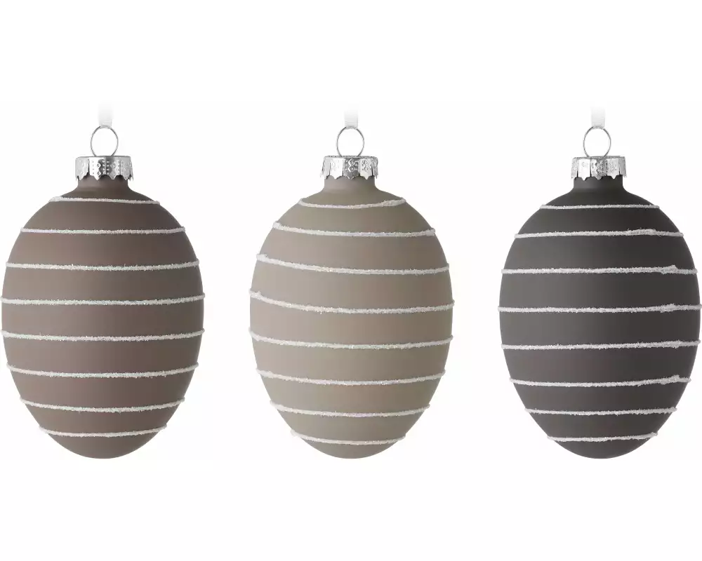 EGLO Aufhänger Fintry 3 Stück, Beige/Crème/Taupe