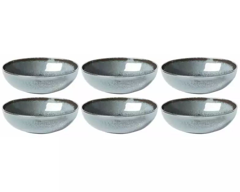 Villeroy & Boch Schale Lave 17 cm, 6 Stück, Blau/Türkis