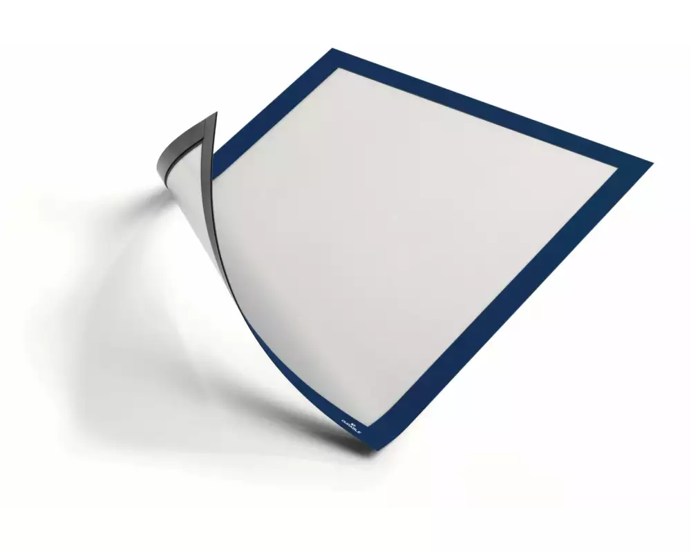 DURABLE Präsentationsrahmen Duraframe Magnetic A4 5 Stück Blau