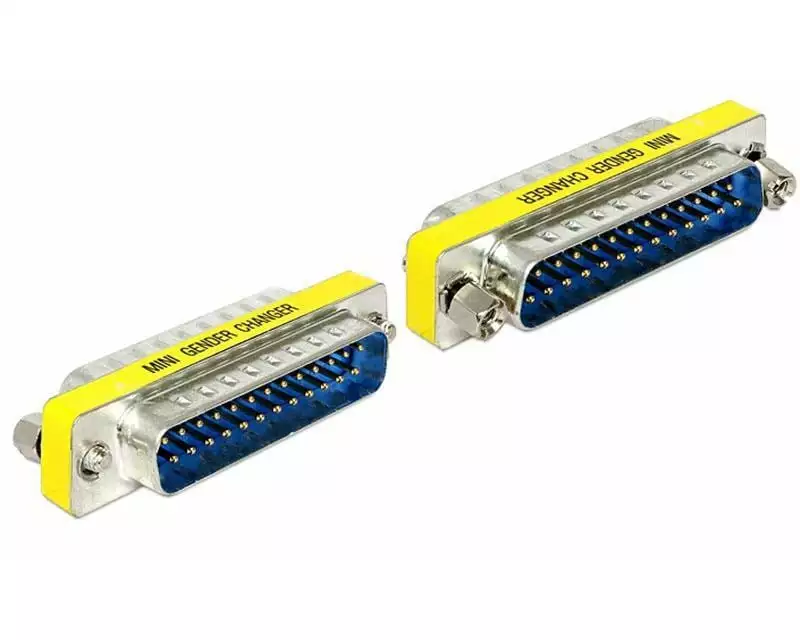 Delock Gender Changer DB25 m - m