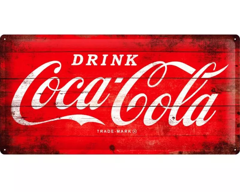 Nostalgic Art Schild Coca Cola 50 cm x 25 cm, Metall