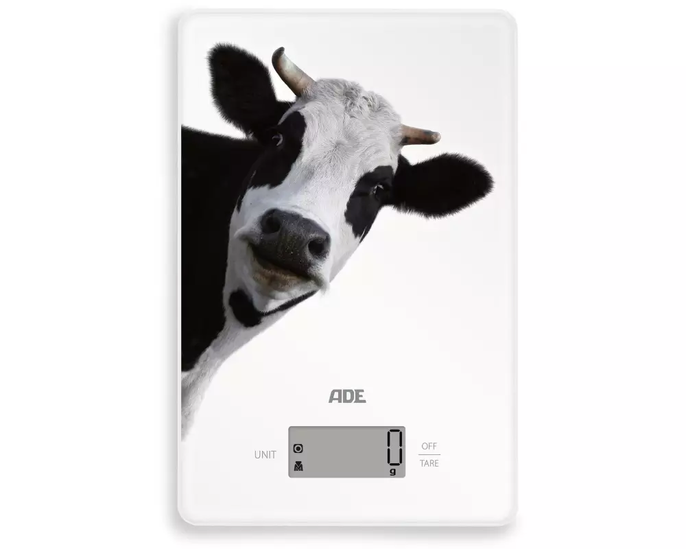 ADE Küchenwaage Inka digital Motivdruck Kuh