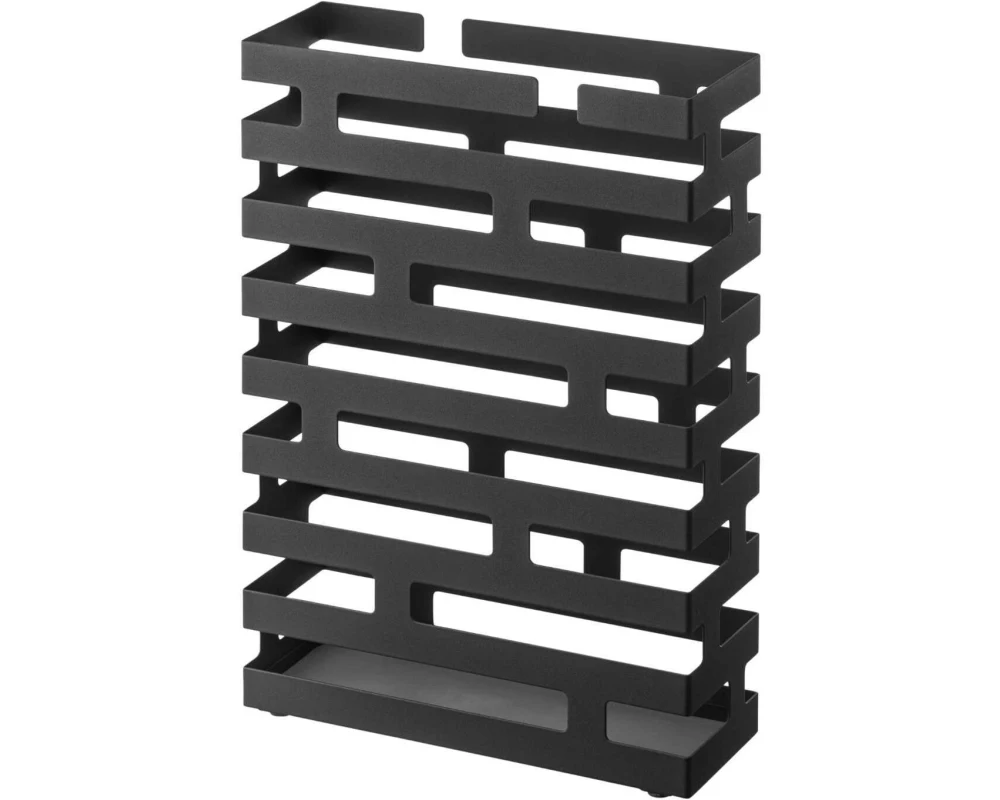 Yamazaki Schirmständer Brick Wide Schwarz