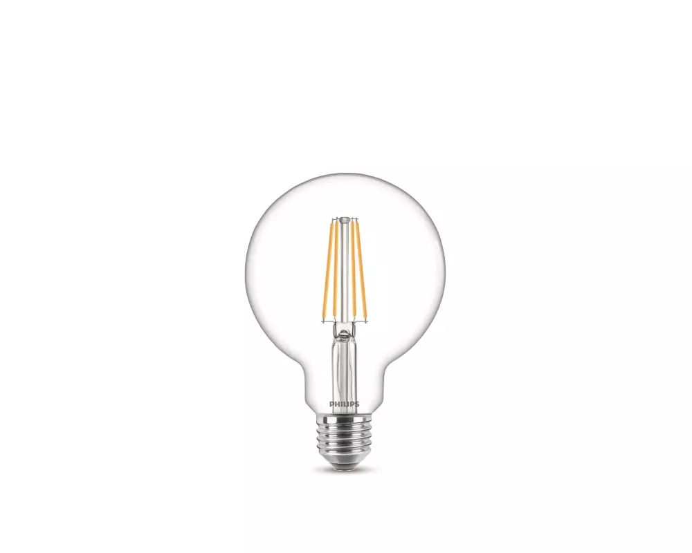 Philips Lampe LED classic 60W G93 E27 WW CL ND 1CT/4 Warmweiss (WW)