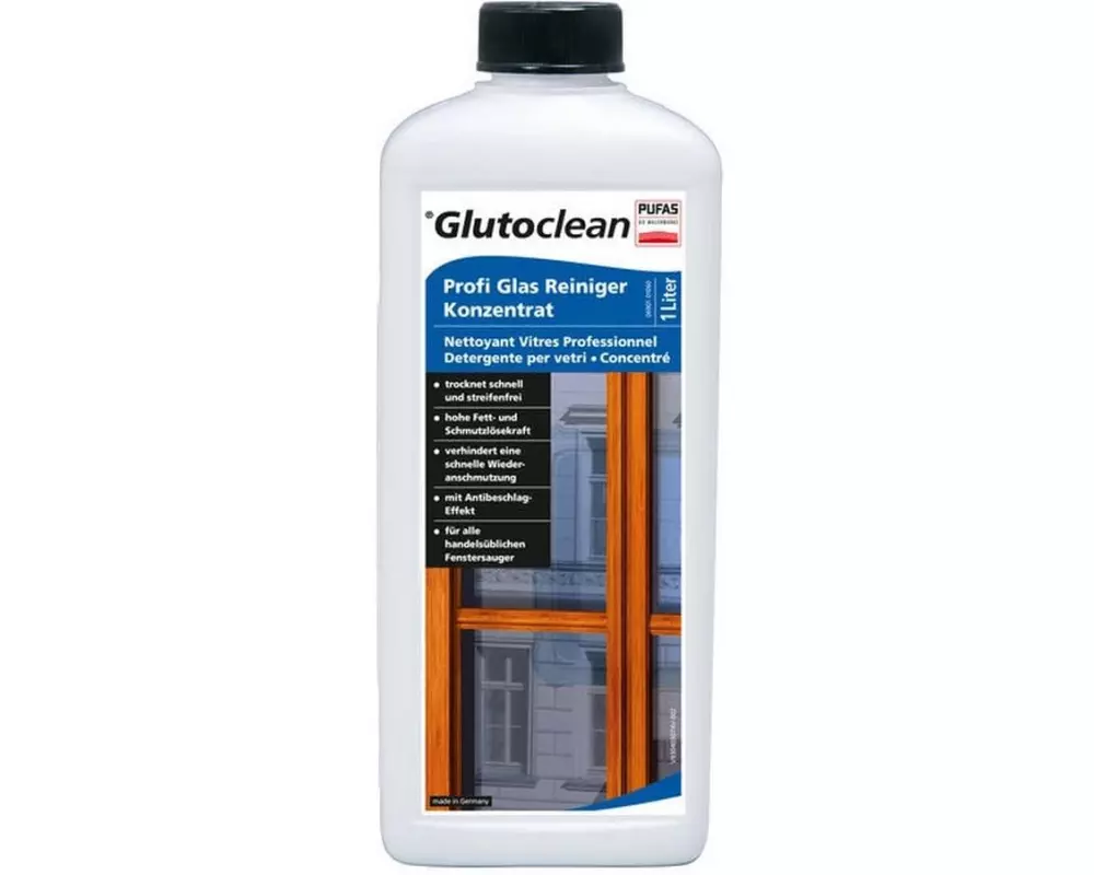 Glutoclean Profi Glas Reiniger 1 l