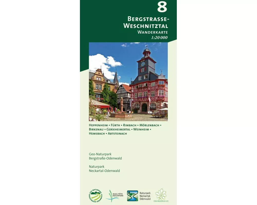 Blatt 8, Bergstraße-Weschnitztal