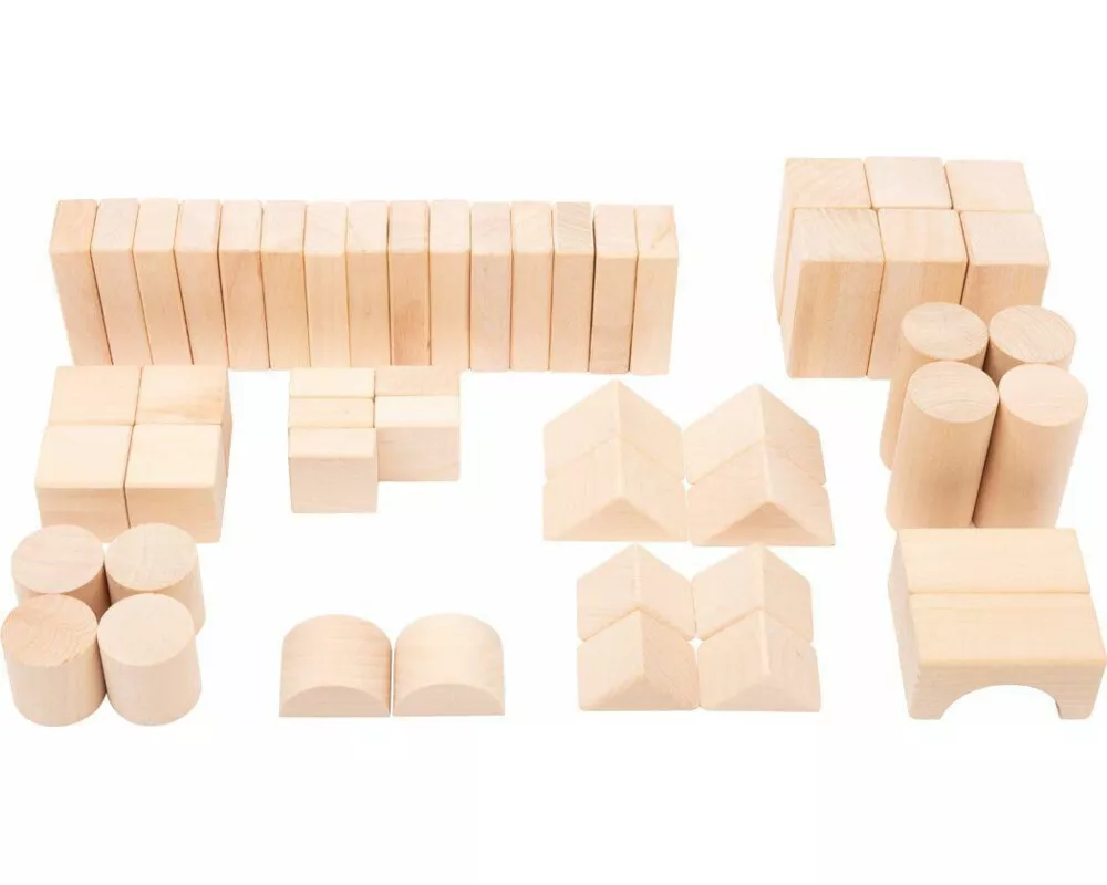 Holzbausteine Natur 50er-Pack im Beutel