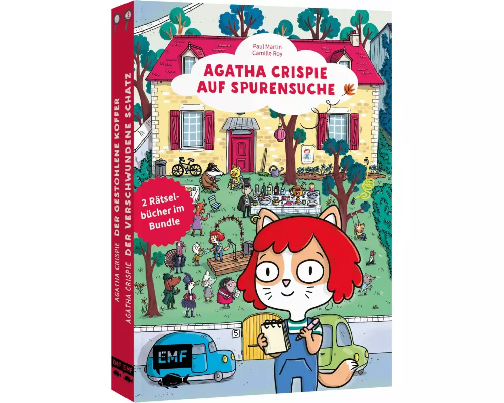 Agatha Crispie auf Spurensuche – Geschichten mit Bilderrätseln
