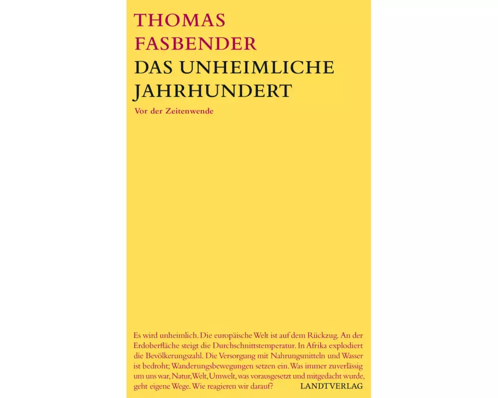 Das unheimliche Jahrhundert