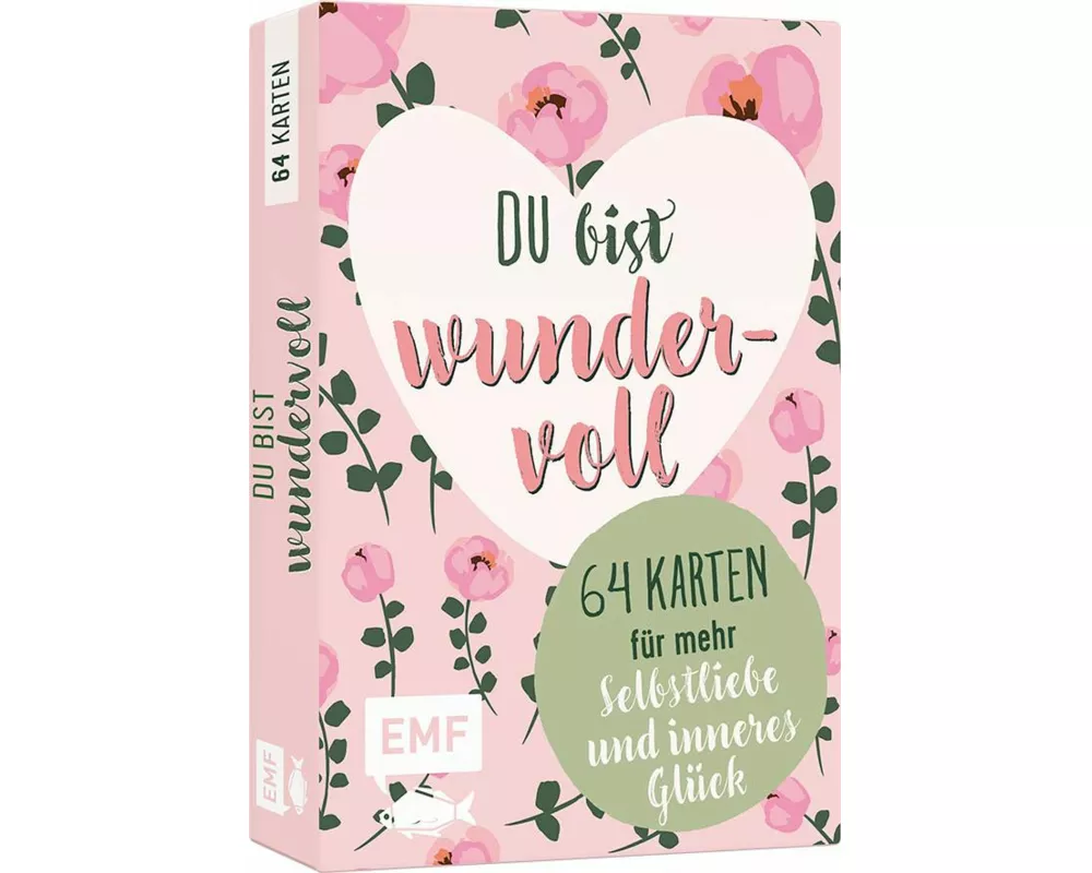 Kartenbox Selbstliebe: Du bist wundervoll – 64 Karten für mehr Selbstliebe und inneres Glück