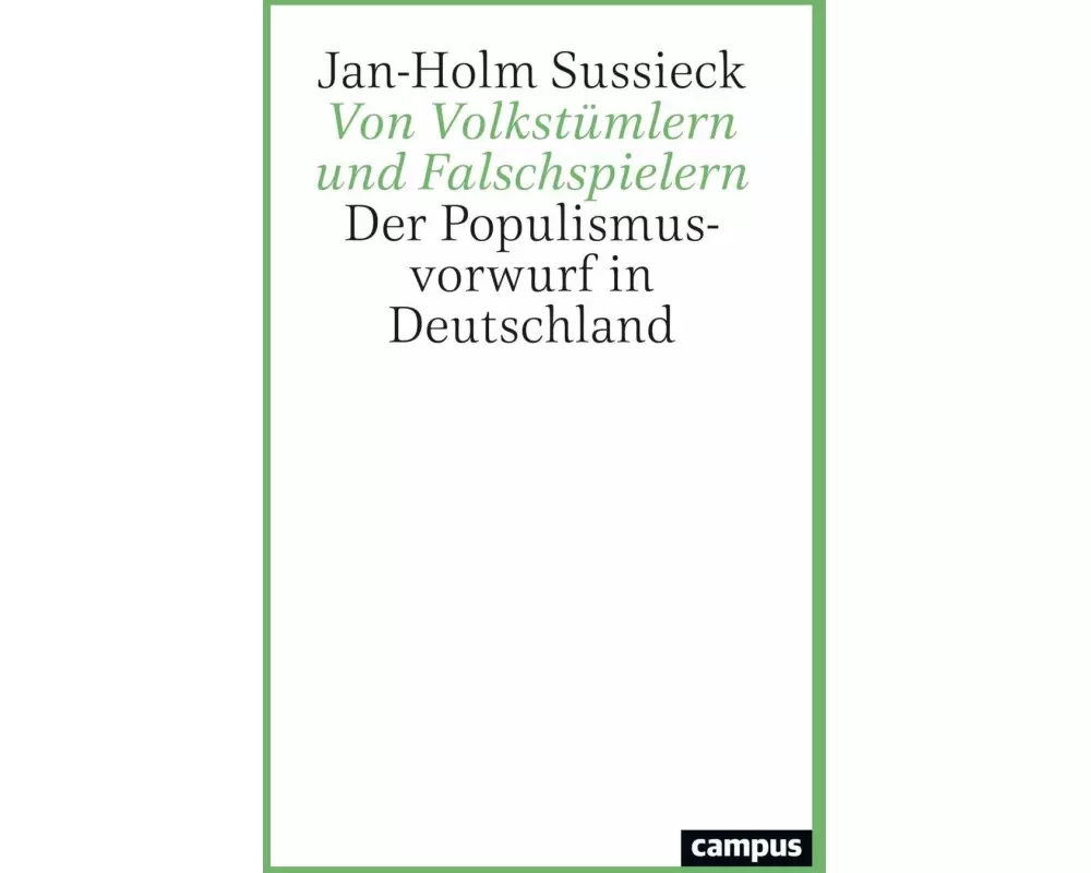 Von Volkstümlern und Falschspielern