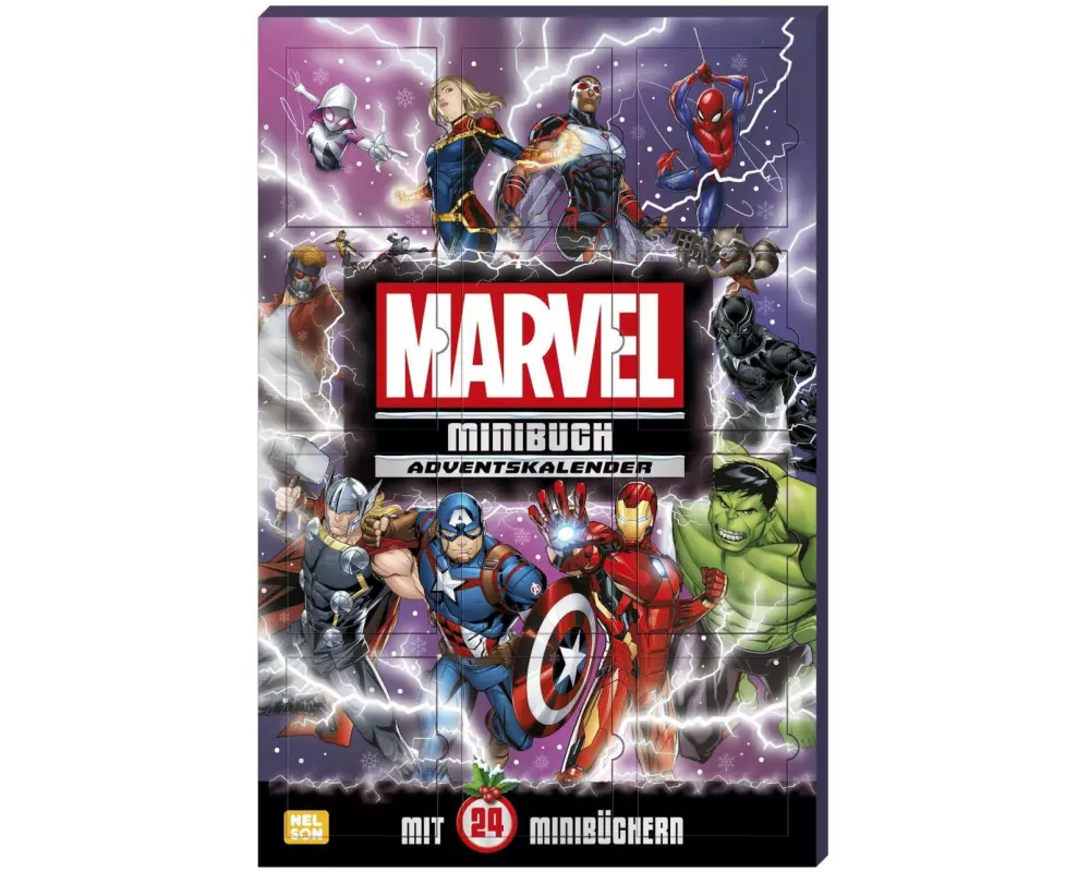 Marvel: Minibuch-Adventskalender