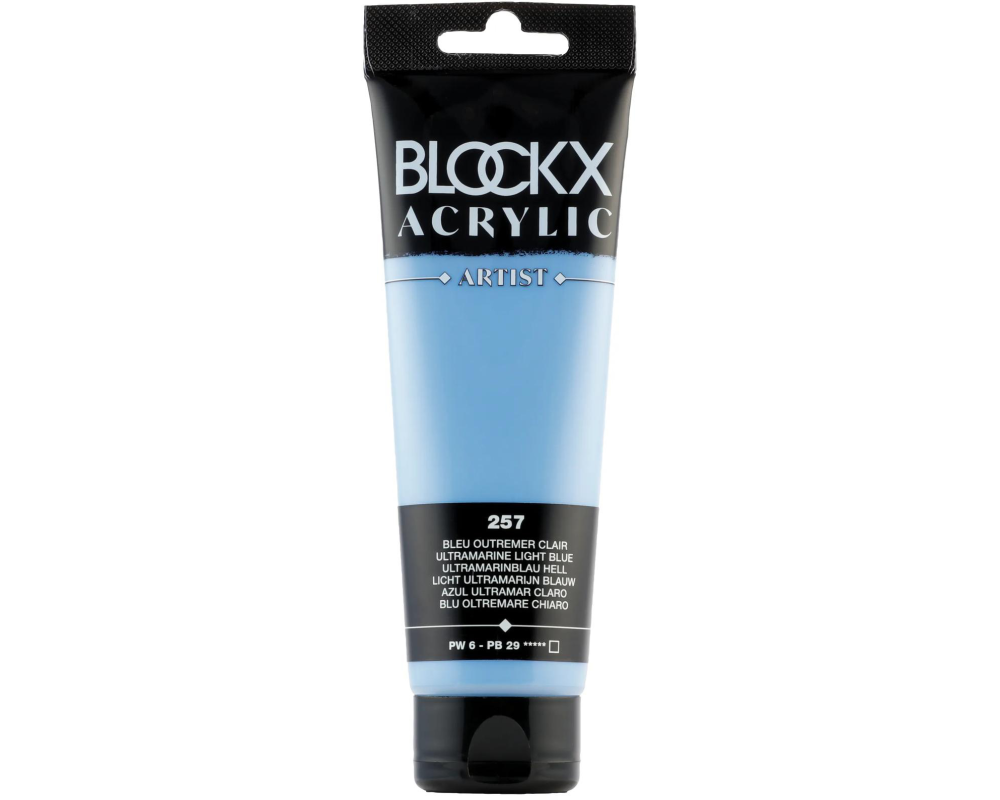BLOCKX Acrylfarbe 120ml 60257BXC ultramarinblau hell