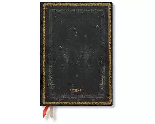 Arabica (Old Leather Collection) Midi 18-month Dayplanner 2024