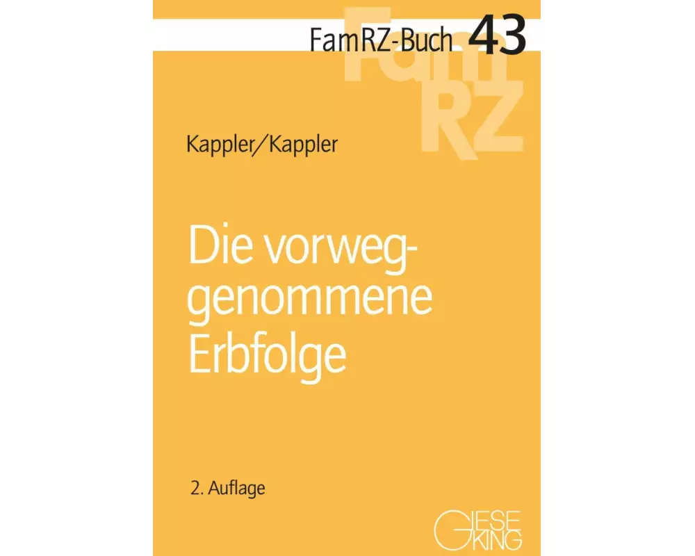 Die vorweggenommene Erbfolge