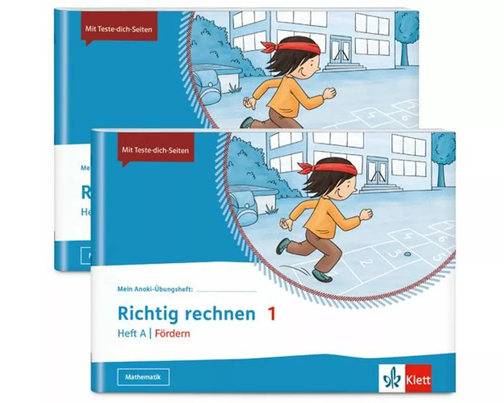 Mein Anoki-Übungsheft -Paket Richtig rechnen 1. Fördern