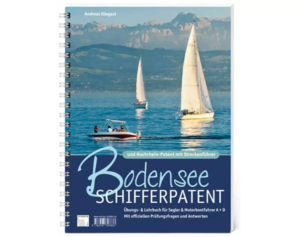 Bodensee Schifferpatent & Hochrheinpatent mit Streckenführer