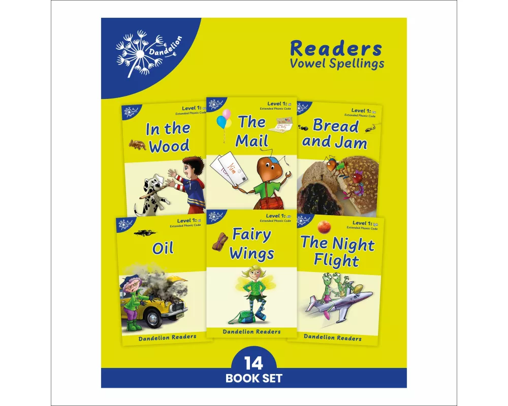 Phonic Books Dandelion Readers Vowel Spellings Level 1
