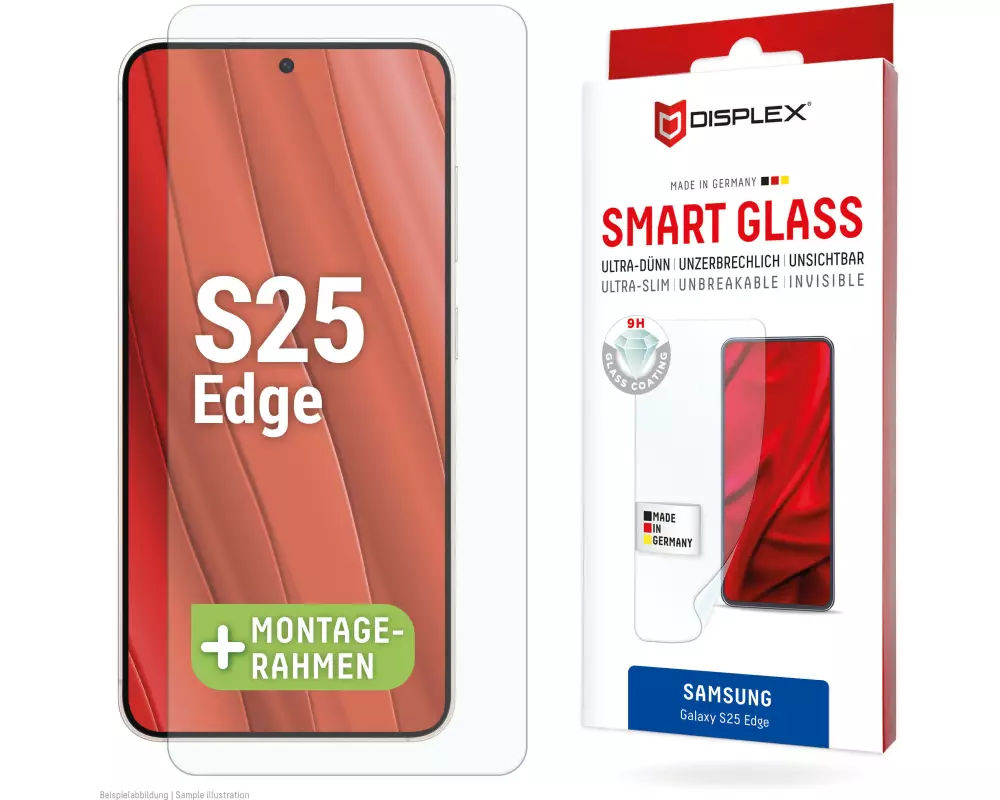 Displex 02107 Display-/Rückseitenschutz für Smartphones Smart Glas-Schutzfolie Samsung 1 Stück(e)