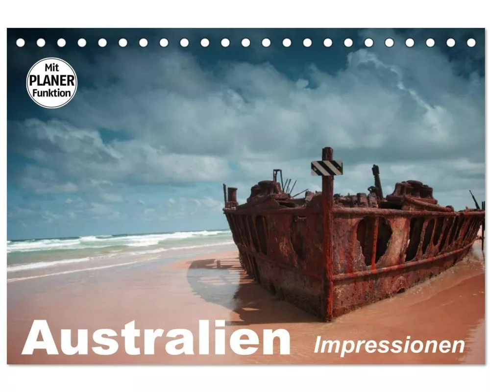 Australien. Impressionen (Tischkalender 2024 DIN A5 quer), CALVENDO Monatskalender