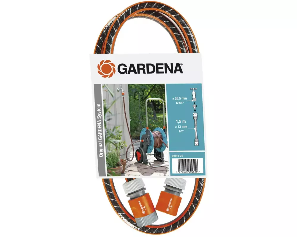 GARDENA Gartenschlauch Comfort FLEX 1,5 m ø 13 mm