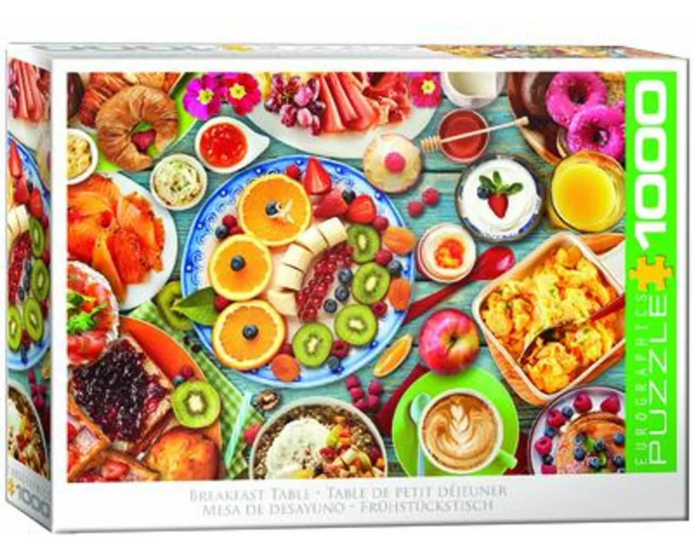 Puzzle 1000 Teile - Breakfast Table