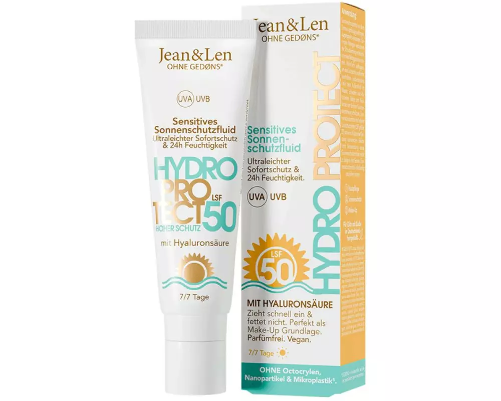 Jean & Len Sensitives Sonnenschutzfluid Hydro 50 ml