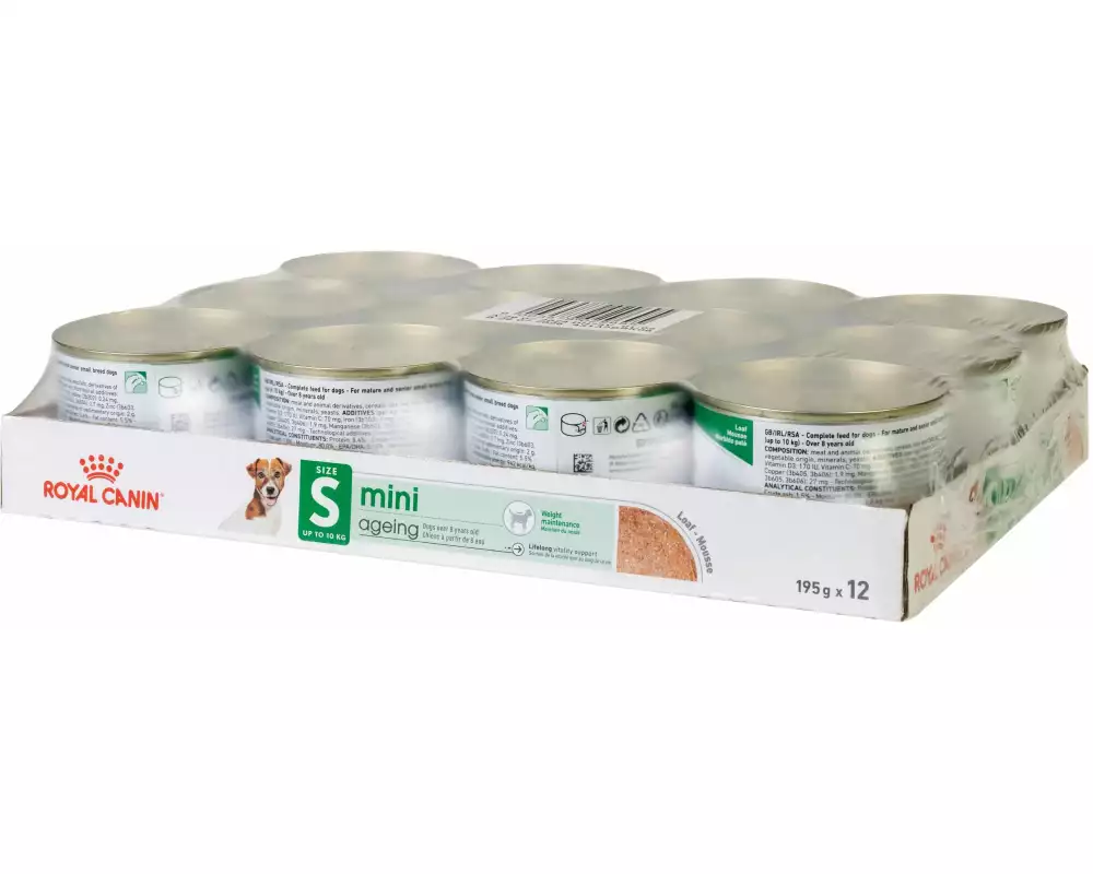 Royal Canin Nassfutter Mini Ageing Mousse, 12 x 195 g