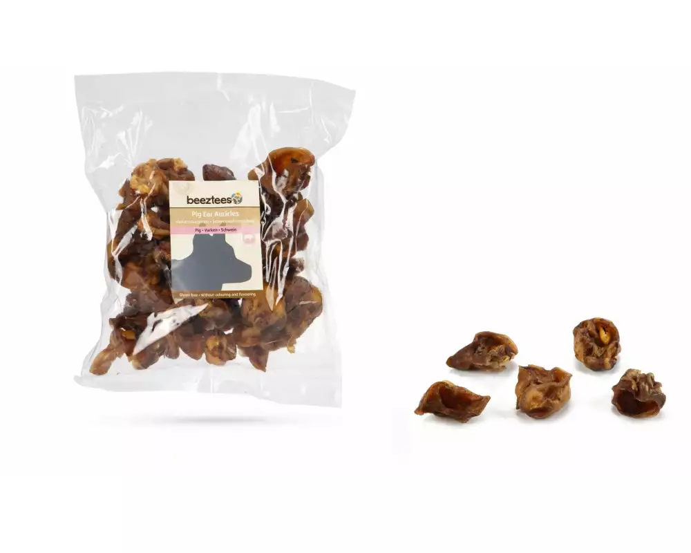 Beeztees Kausnack Schweineohrmuscheln, 300 g