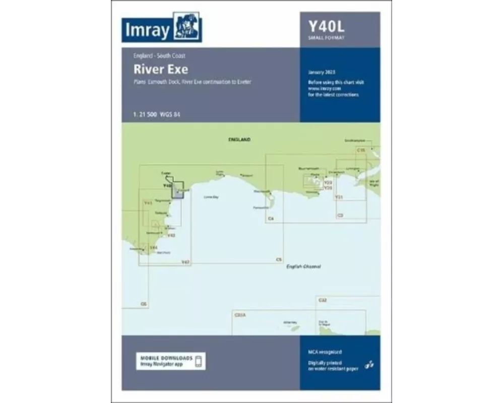 Imray Chart Y40 Laminated