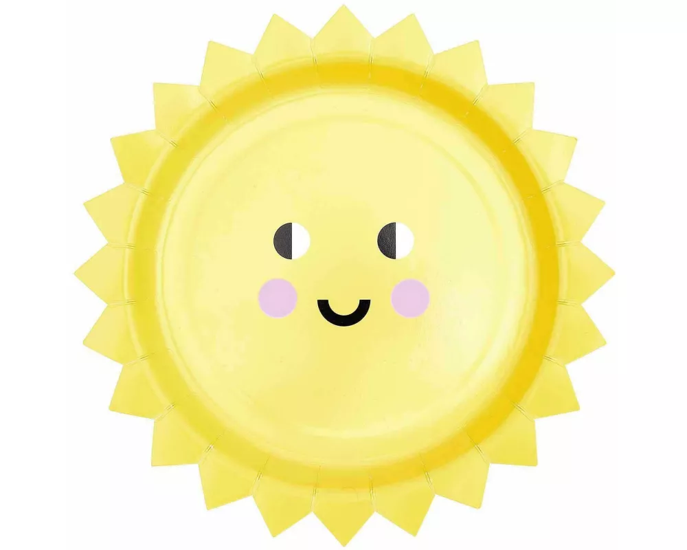 Pappteller Sonne, FSC MIX