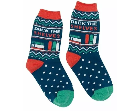 Deck the Shelves Cozy Socks - Small