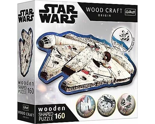 Holz Puzzle Sonderform 160 - Millennium Falcon